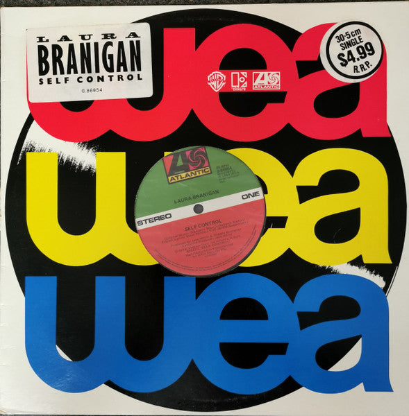 BRANIGAN, LAURA - SELF CONTROL (AUST.MAXI SINGLE) - 12