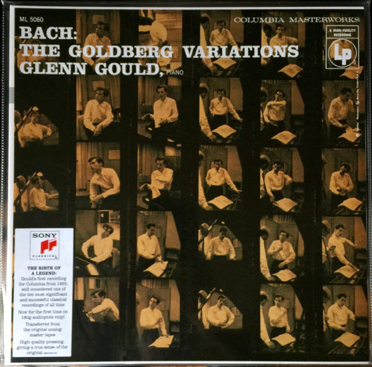 GOULD, GLENN - BACH : GOLDBERG VARIATIONS (REMASTERED) - LP