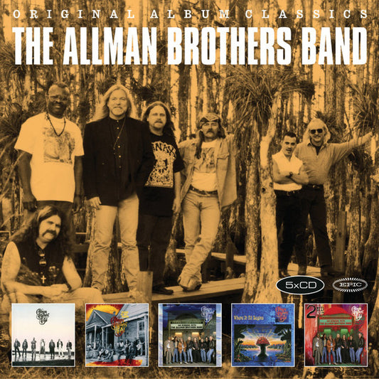 ALLMAN BROTHERS BAND - ORIGINAL ALBUM CLASSICS : 5CD SET - CD