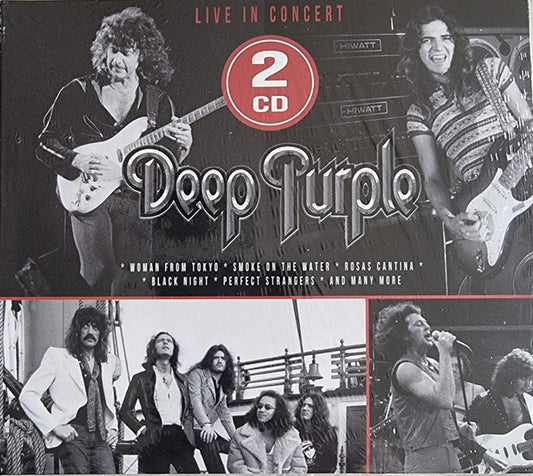 DEEP PURPLE - LIVE IN CONCERT : 2CD SET - CD