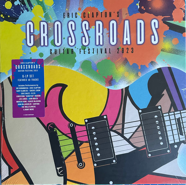 CLAPTON, ERIC / VARIOUS - CROSSROADS GUITAR FESTIVAL 2023 : 6LP - LP