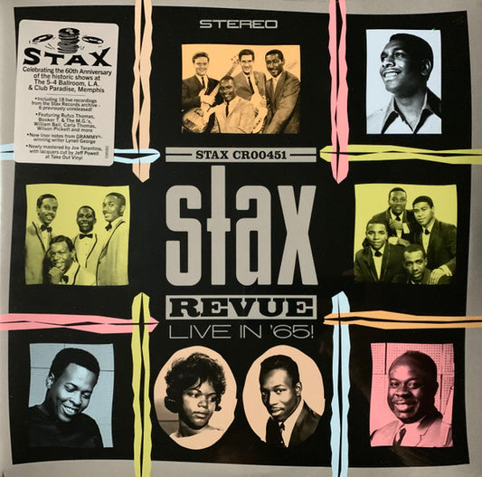 VARIOUS - STAX REVUE : LIVE IN '65! (2LP SET) - LP