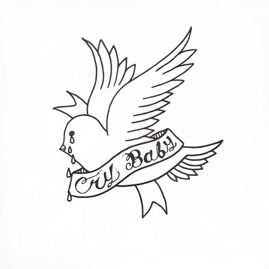 LIL PEEP - CRYBABY : OPAQUE WHITE VINYL (2024) - LP