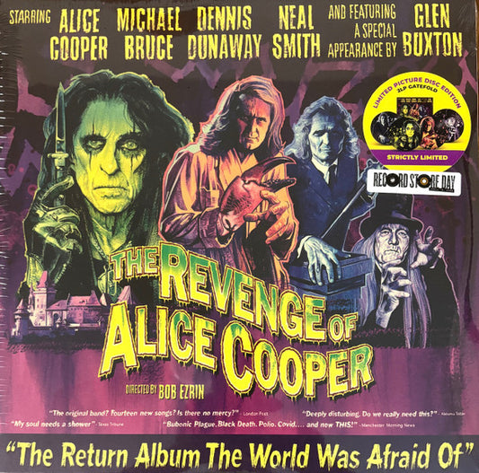 COOPER, ALICE - REVENGE OF ALICE COOPER: PICTURE DISC - LP