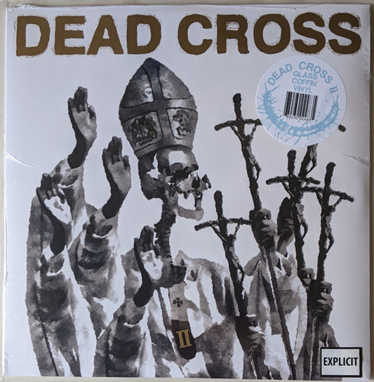 DEAD CROSS - II : GLASS COFFIN CLEAR VINYL - LP