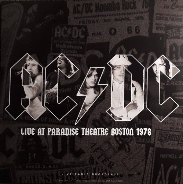 AC/DC - LIVE AT PARADISE THEATER. BOSTON 1978 - LP
