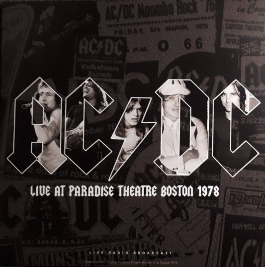 AC/DC - LIVE AT PARADISE THEATER. BOSTON 1978 - LP