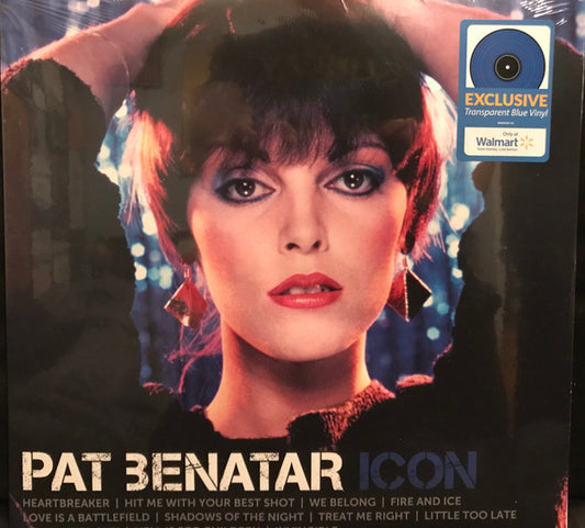 BENATAR, PAT - ICON : BLUE TRANSPARENT VINYL - LP