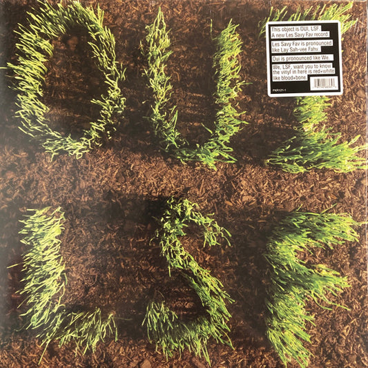 LES SAVY FAV - OUI LSF : BLOODSHOT VINYL - LP
