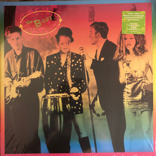 B-52'S - COSMIC THING : BLACK VINYL - LP