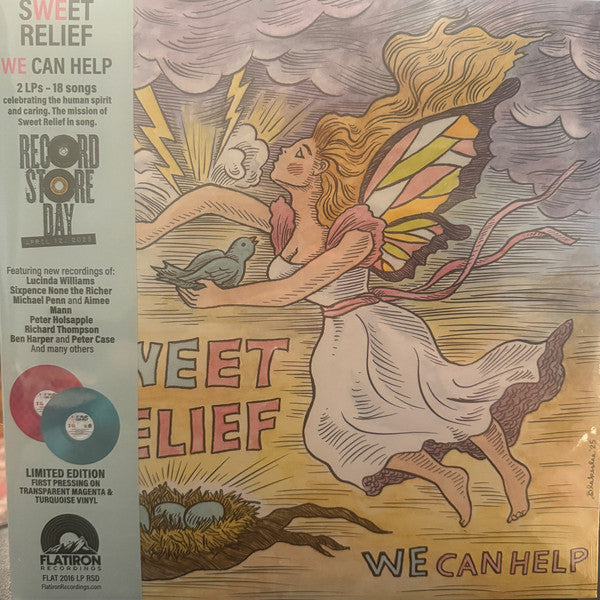 VARIOUS - SWEET RELIEF : WE CAN HELP (COLOUR 2LP) - LP