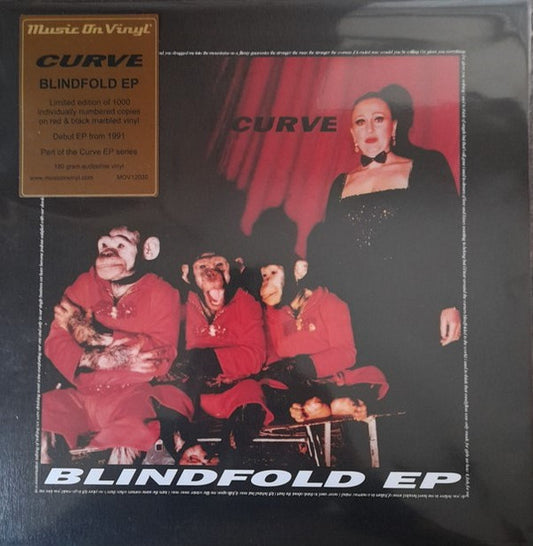 CURVE - BLINDFOLD : RED MARBLE (180-GRAM) - LP