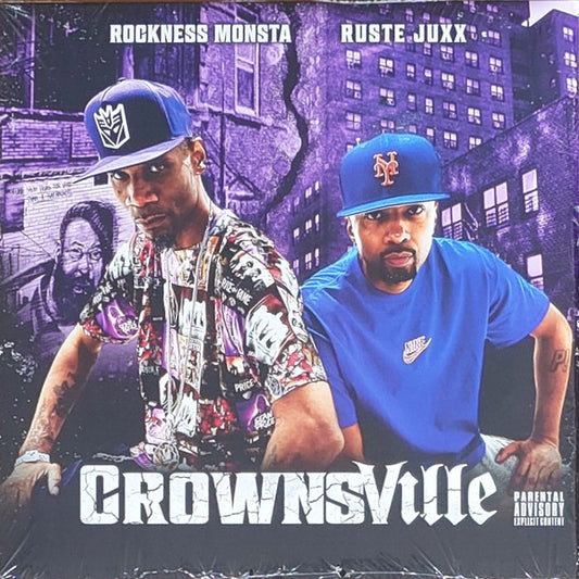 ROCKNESS MONSTA & RUSTE JUXX - CROWNSVILLE: LAVENDAR VINYL - LP