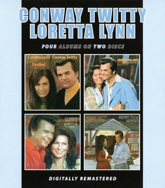 TWITTY, CONWAY / LORETTA LYNN - FEELINS' / UNITED TALENT : 2CD SET - CD