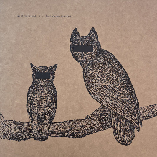 HALSTEAD, NEIL - PALINDROME HUNCHES : OCHRE VINYL - LP