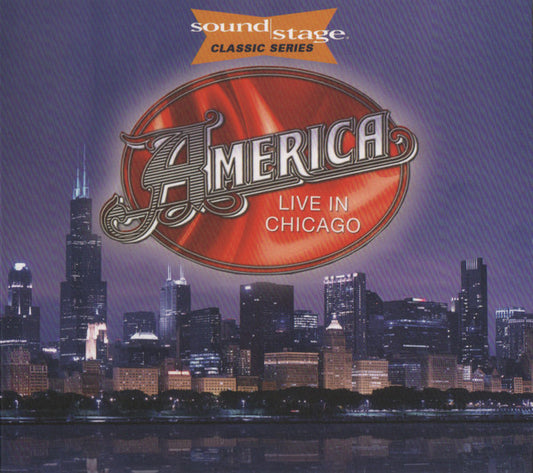 AMERICA - LIVE IN CHICAGO (2003) : CD + DVD SET - CD
