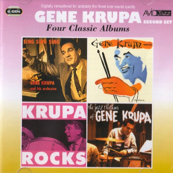 KRUPA, GENE - FOUR CLASSIC ALBUMS : 2CD SET - CD