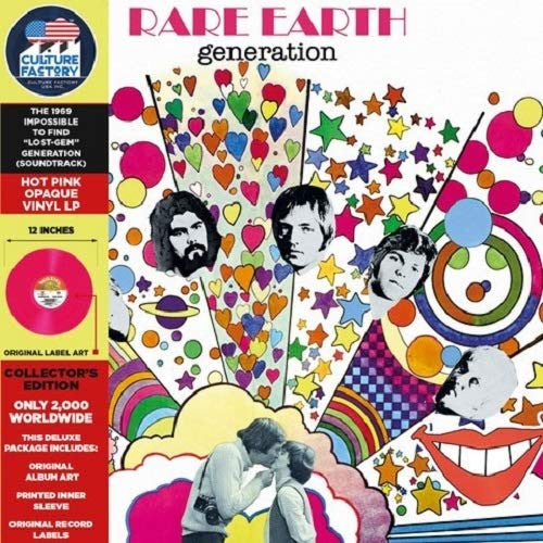 RARE EARTH - GENERATION : PINK VINYL - LP