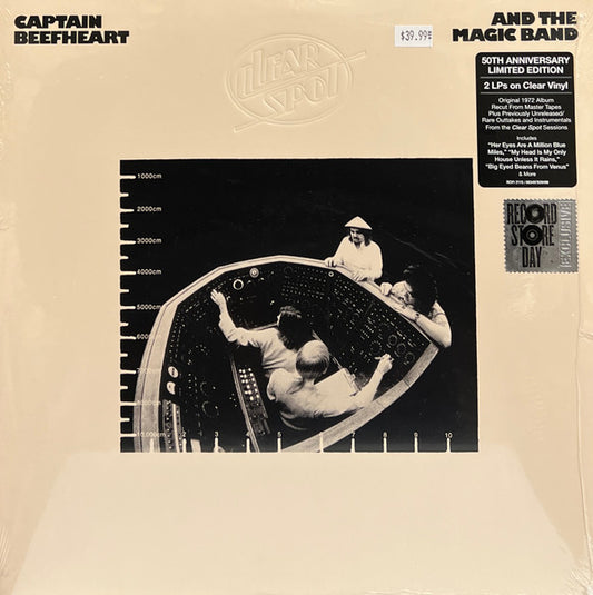 CAPTAIN BEEFHEART - CLEAR SPOT : 2LP 50TH ANNIVERSARY CLEAR - LP