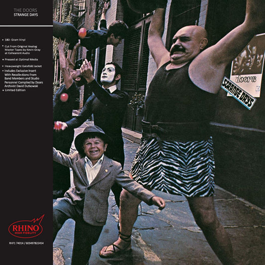 DOORS - STRANGE DAYS : RHINO HIGH FIDELITY - LP