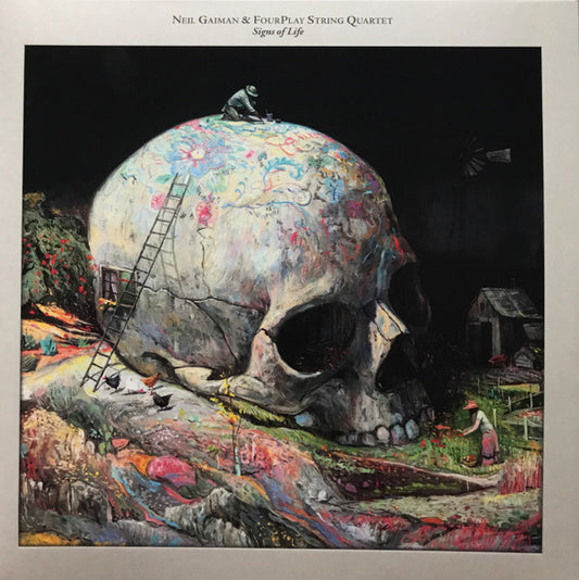 FOURPLAY STRING QUARTET & NEIL GAIMAN - SIGNS OF LIFE : GREY MARBLE VINYL - LP