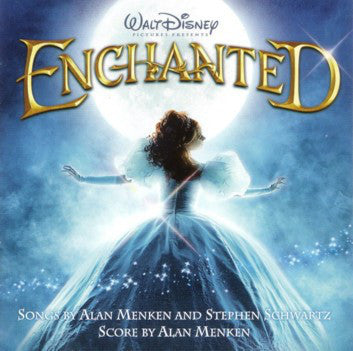 ENCHANTED (2007) - SOUNDTRACK : 2LP CLEAR VINYL - LP