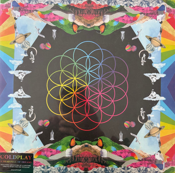 COLDPLAY - HEAD FULL OF DREAMS : BLACK ECO (2024) - LP