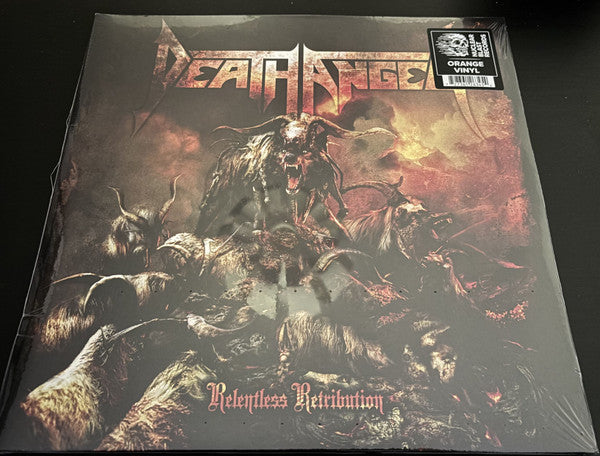 DEATH ANGEL - RELENTLESS RETRIBUTION : SOLID ORANGE - LP