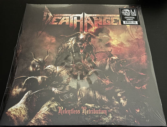 DEATH ANGEL - RELENTLESS RETRIBUTION : SOLID ORANGE - LP