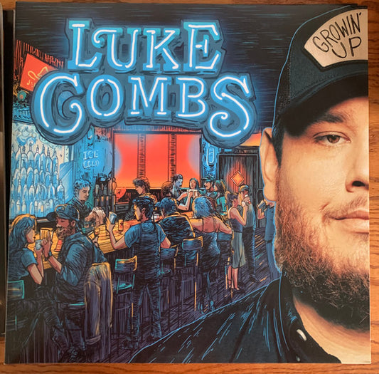 COMBS, LUKE - GROWIN' UP - LP