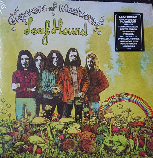 LEAF HOUND - GROWERS OF MUSHROOM : GREEN VINYL - LP
