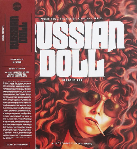 RUSSIAN DOLL - SOUNDTRACK : GREEN & BLUE SWIRL VINYL - LP