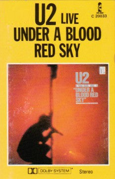 U2 - UNDER A BLOOD RED SKY- BLACK SHELL - CS