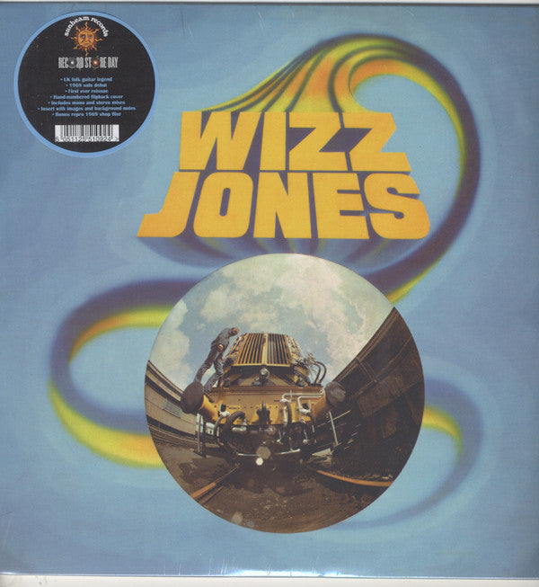 JONES, WIZZ - WIZZ JONES (1969) : STEREO LP + MONO CD - LP