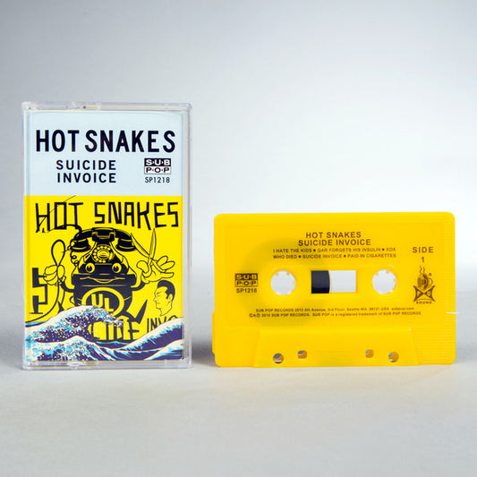 HOT SNAKES - SUICIDE INVOICE : CASSETTE - CS