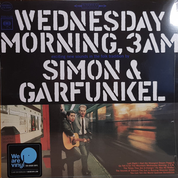 SIMON & GARFUNKEL - WEDNESDAY MORNING 3AM : 180-GRAM - LP