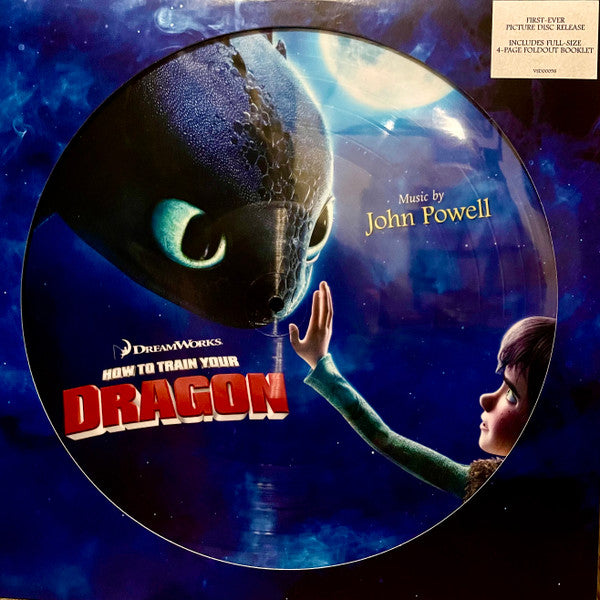 HOW TO TRAIN YOUR DRAGON (2010) - SOUNDTRACK : PICTURE DISC EDITION - LP