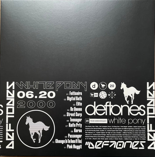 DEFTONES - WHITE PONY : LIMITED 4LP + PRINT (BLACK) - LP
