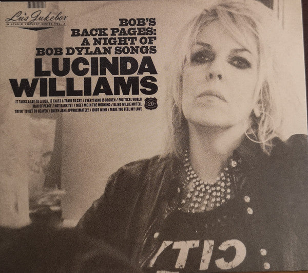 WILLIAMS, LUCINDA - BOB'S BACK PAGES : LU'S JUKEBOX VOLUME 3 - CD