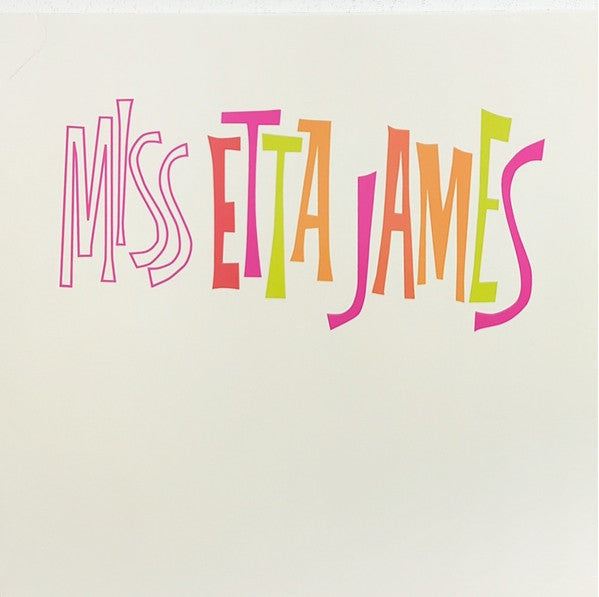 JAMES, ETTA - MISS ETTA JAMES : ORANGE VINYL - LP