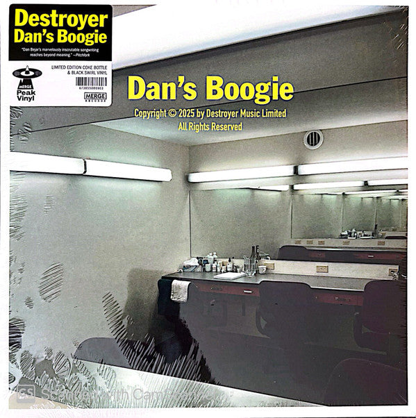 DESTROYER - DAN'S BOOGIE : BLACK/CLEAR SWIRL VINYL - LP
