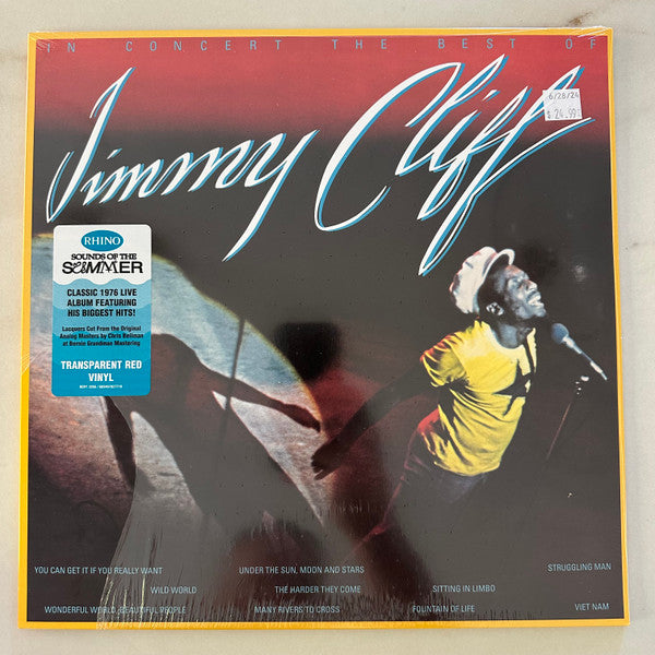 CLIFF, JIMMY - IN CONCERT : BEST OF JIMMY CLIFF (RED) - LP