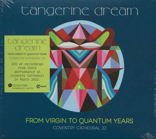 TANGERINE DREAM - FROM VIRGIN TO QUANTUM YEARS : 2CD SET - CD