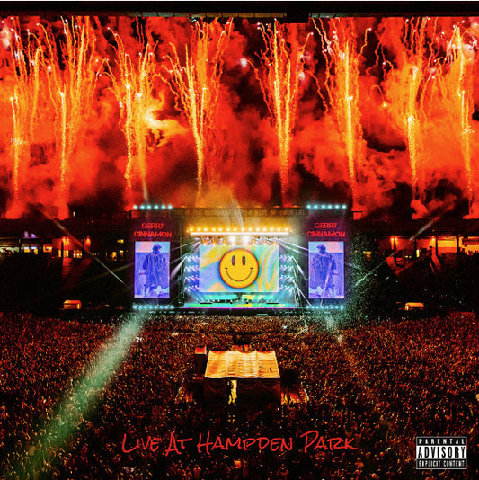 CINNAMON, GERRY - LIVE AT HAMPDEN PARK : CLEAR VINYL (2LP) - LP