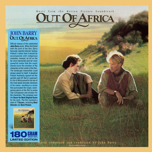 OUT OF AFRICA - SOUNDTRACK : 180 GRAM VINYL - LP