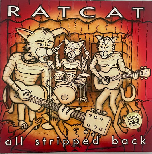 RATCAT - ALL STRIPPED BACK : YELLOW VINYL - LP