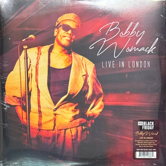 WOMACK, BOBBY - LIVE IN LONDON: 2LP RED - LP