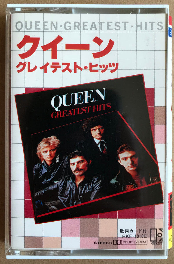 QUEEN - GREATEST HITS (JAPAN CASSTTE) - CS