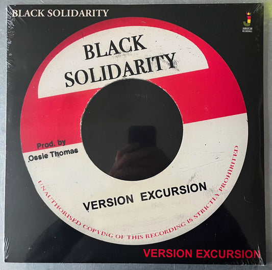 VARIOUS - BLACK SOLIDARITY VERSION EXCURSION - LP