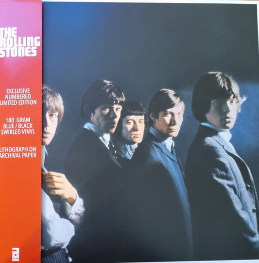 ROLLING STONES - ROLLING STONES (UK): BLACK BLUE NUMBERED - LP